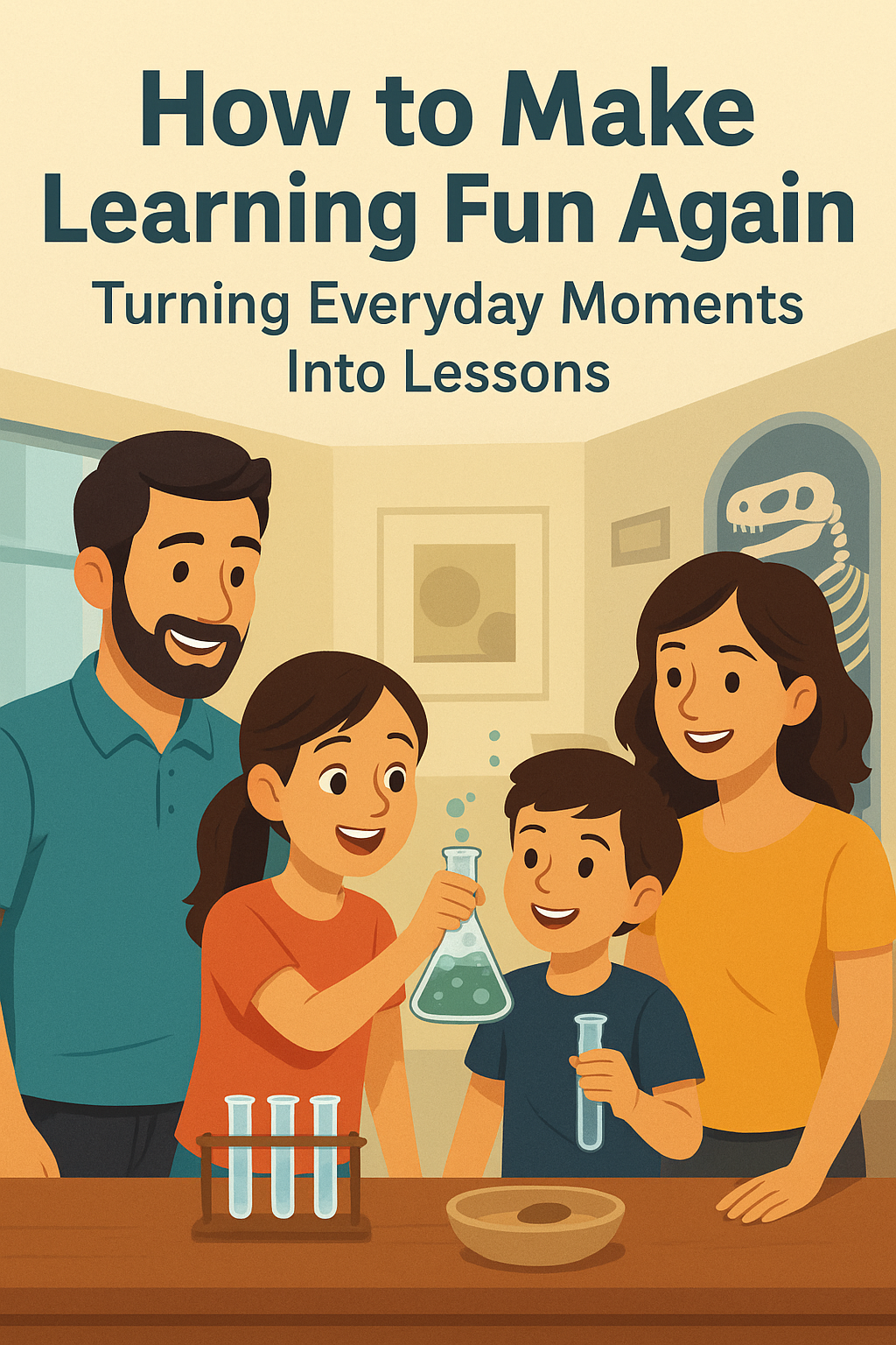 How to Make Learning Fun Again Turning Everyday Moments Into Lessons