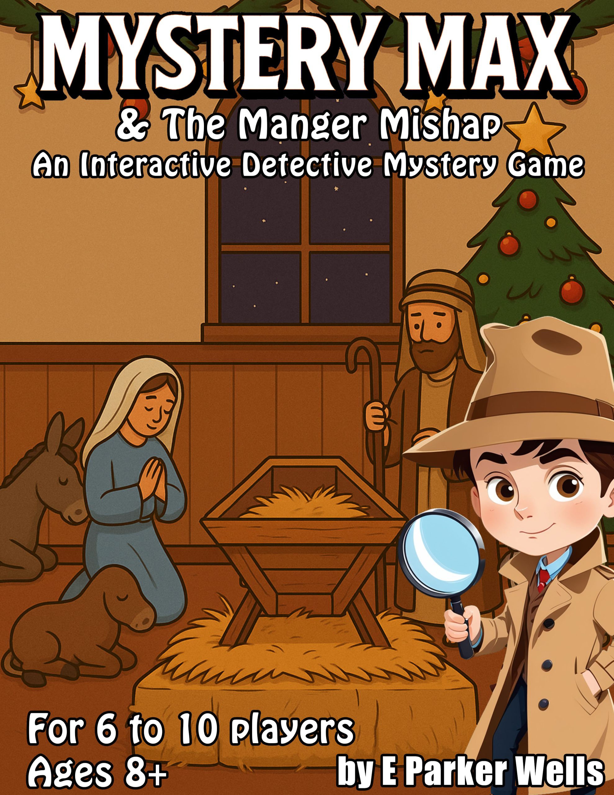 Mystery Max & The Manger Mishap 🕵️‍♀️ Christmas Interactive Mystery Game for Kids
