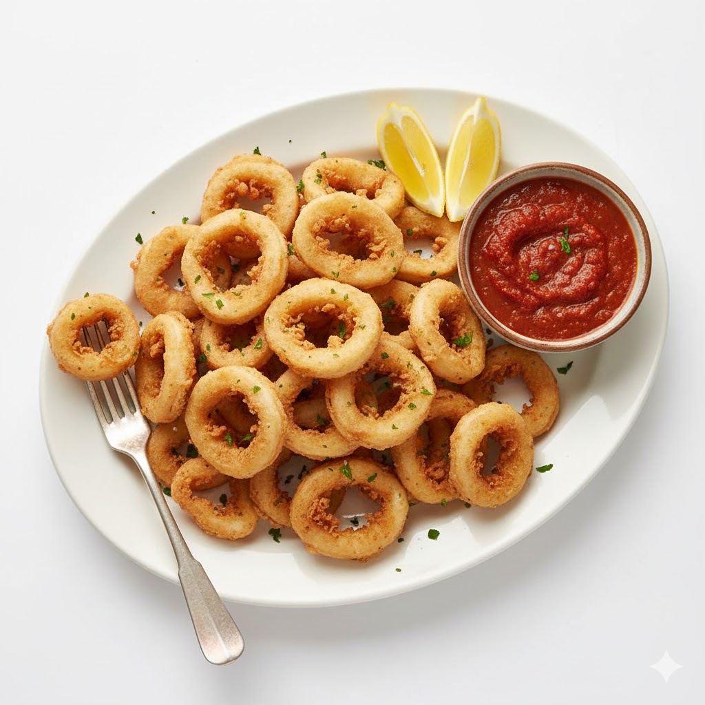 Italian Christmas Calamari - Feast of Seven Fishes